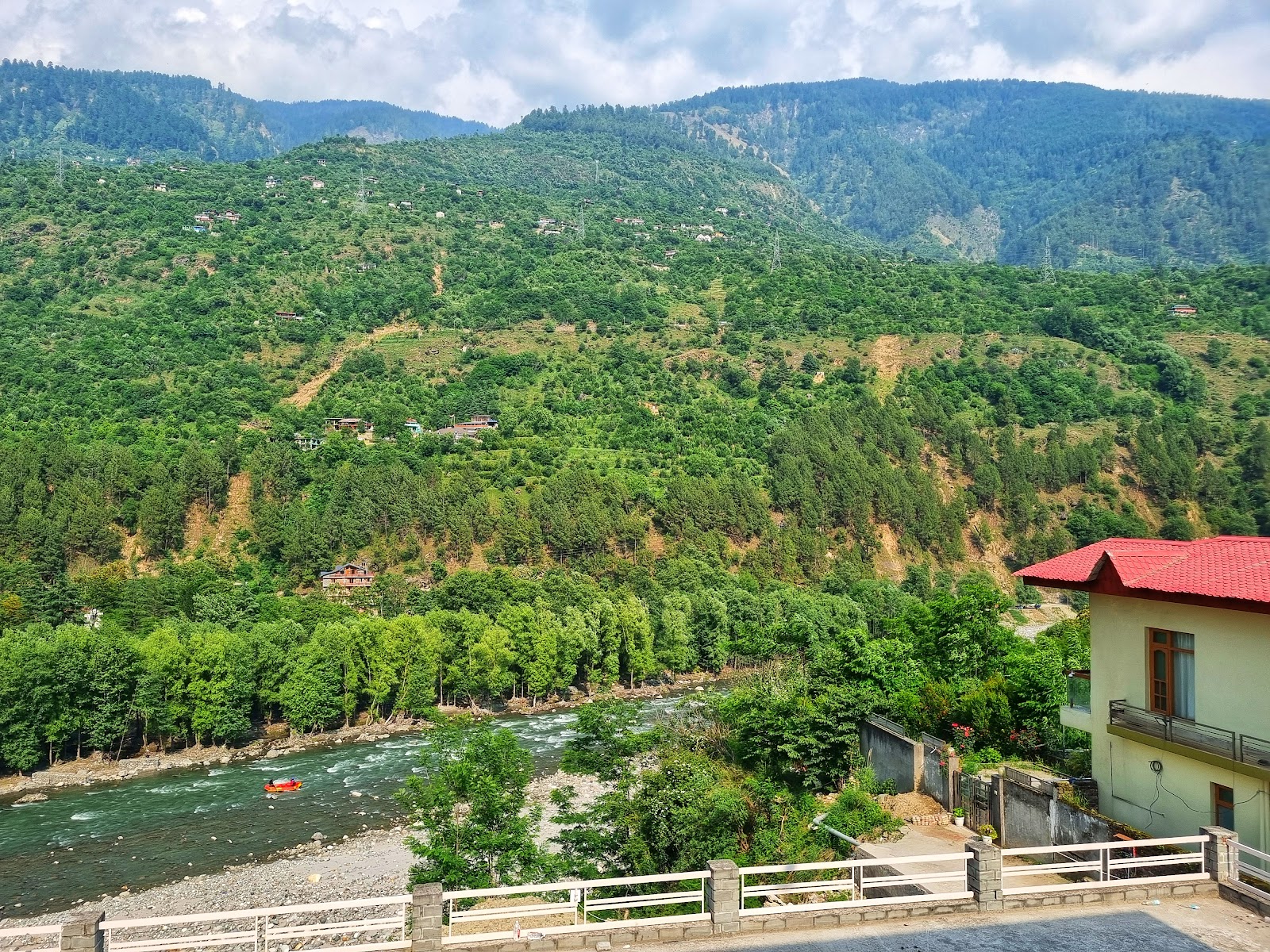 White-water rafting